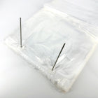 9.75" x 15" + 4.5"BG + 1.5"LP 1 mil LDPE Gusset bags on Wicket Dispenser