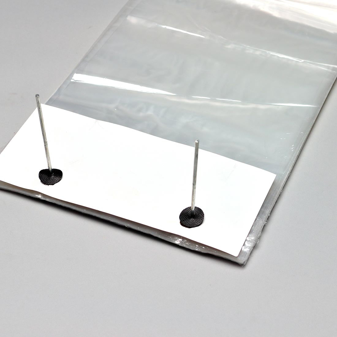 10" x 16" + 4"BG + 1.5"LP 1 mil LDPE Gusset bags on Wicket Dispenser