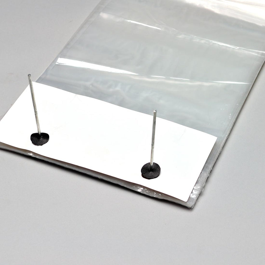 14" x 20" + 4"BG + 1.5"LP 1 mil LDPE Gusset bags on Wicket Dispenser