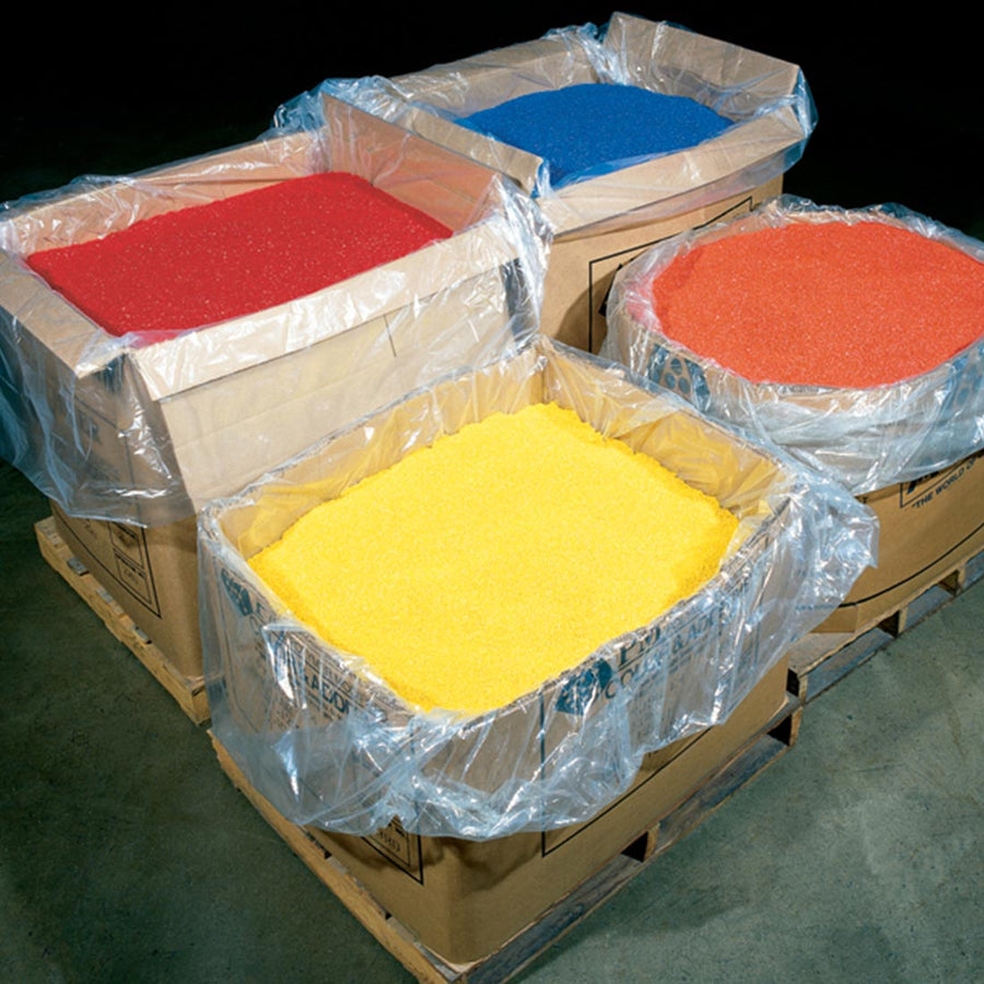 48" x 40" x 100" 1 mil Clear LDPE Bin Liners