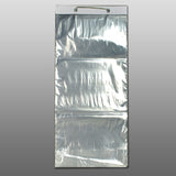 11" x 14" + 4"BG + 1.5"LP 1 mil LDPE Gusset bags on Wicket Dispenser