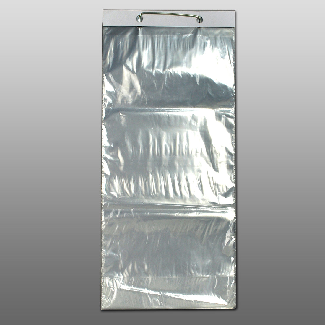 11" x 14" + 4"BG + 1.5"LP 1 mil LDPE Gusset bags on Wicket Dispenser