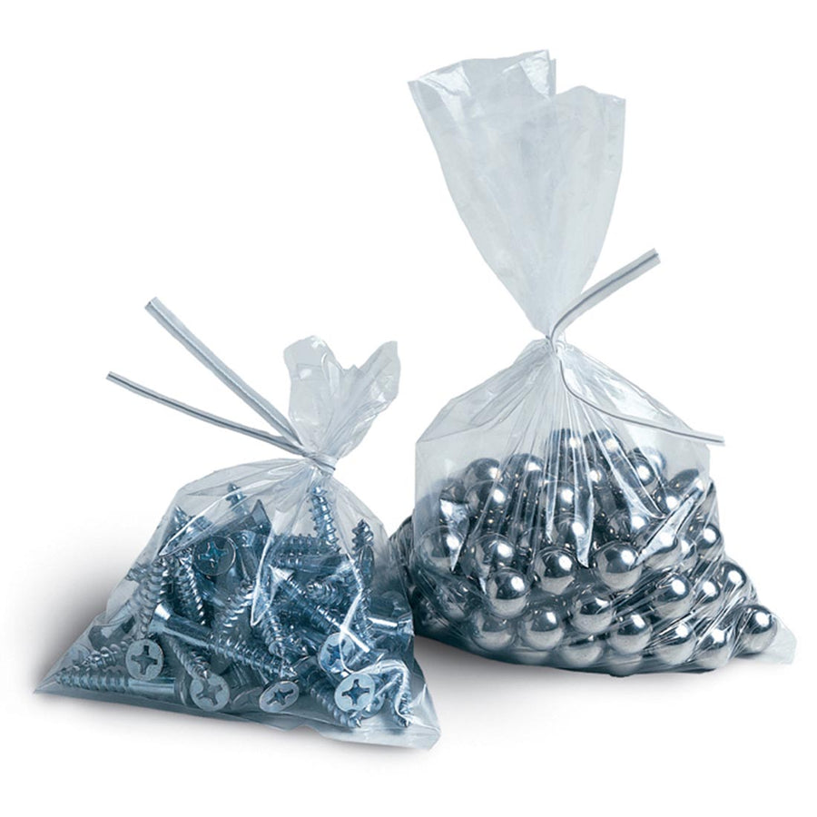 10" x 10" 2 Mil Flat Poly Bags