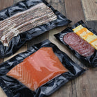8" x 12" 3 mil Co-Extruded Black Back Vacuum Pouches