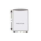 16" x 16" 0.8 mil BOPP Poly Sheets
