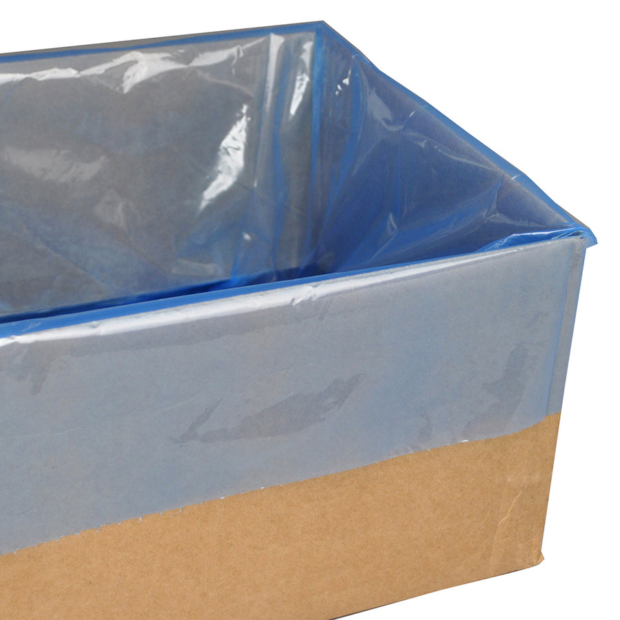 48" x 14" x 41" 1.5 mil Blue-Tint Bags and Covers