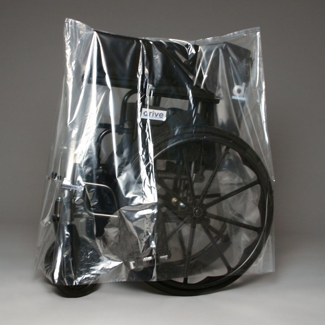 30" x 20" x 35" 1.5 mil LDPE Equipment Covers -- Walker/Wheelchair/Commode