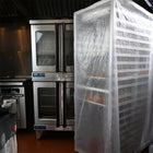 52" x 80" 0.6 mil HDPE Bun Pan Rack Covers -- Flat Pack