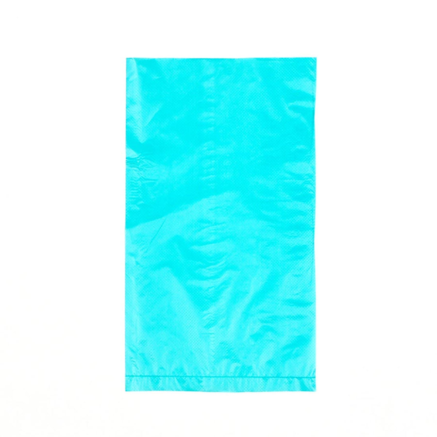 10" x 13" 0.6 mil Teal Green HDPE Merchandise Bags