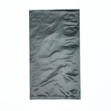 12" x 15" 0.6 mil Black HDPE Merchandise Bags