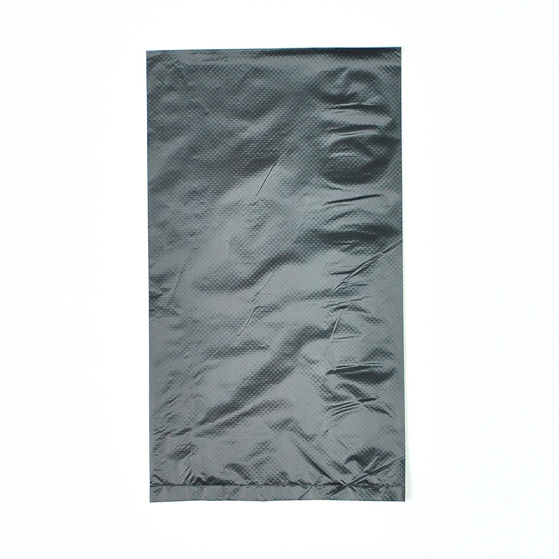 12" x 15" 0.6 mil Black HDPE Merchandise Bags