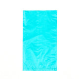 12" x 15" 0.6 mil Teal Green HDPE Merchandise Bags