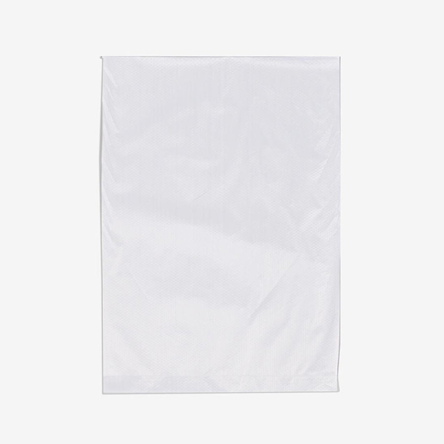 20" x 4" x 30" 0.8 mil White HDPE Merchandise Bags