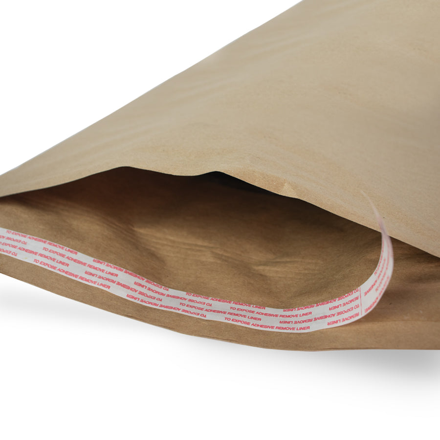 10.5" x 16" #5 Self-Seal Kraft Recyclable Mailers