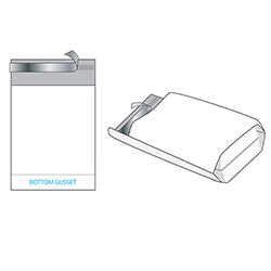 10" x 13" + 4" BG 2.5 Mil Expandable Poly Mailers