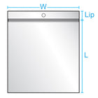 4" x 6" 4 Mil Reclosable Parts Bags - Hang Hole