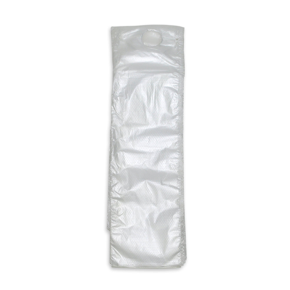 3.5" x 10" + 1"LP + 2"FB 0.5 mil Flip Top Saddle Pack Deli Bags/Silverware Bags