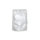 6.5" x 7" + 1.75"FB 0.5 mil Clear Saddle Pack Sandwich Bags