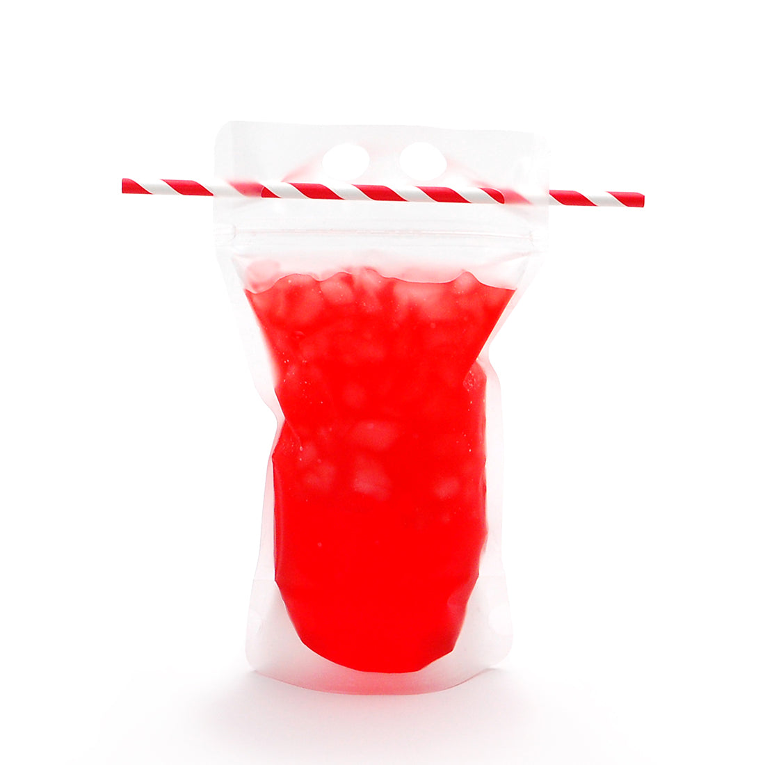 5" x 9" + 3"BG 3.6 mil Beverage To-Go Zipper Pouches