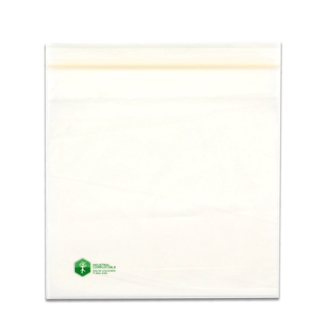 6" x 6" 2 mil Compostable Zipper Bag