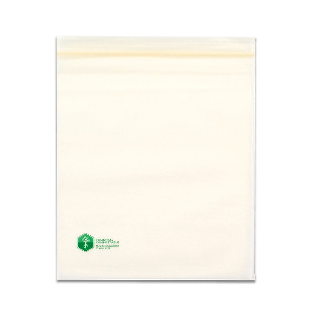 6" x 8" 2 mil Compostable Zipper Bag