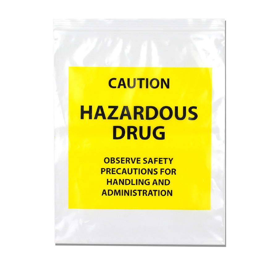 6" x 9" 4 mil Hazardous Drug Bags