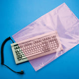 12" x 18" 2 mil Pink Anti-Static Poly Bags