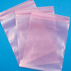 4" x 8" 4 mil Pink Anti-Static Reclosable Bags