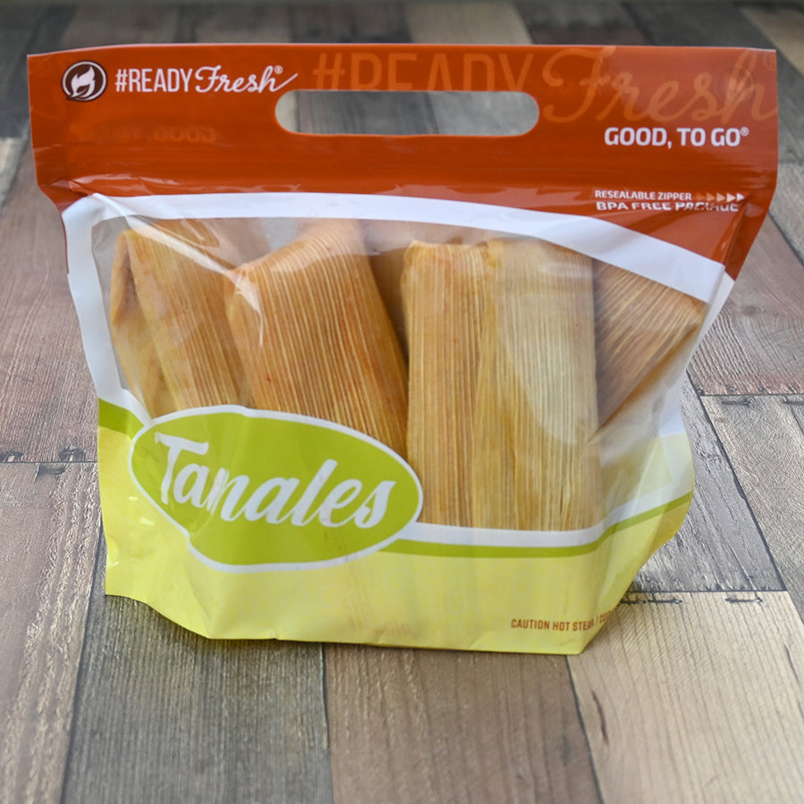 9.5" X 8" + 5"BG 2.75 mil  #ReadyFresh® Small "Tamales" Pouches
