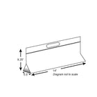 14" x 8.25" + 5.5"BG 2.5 mil #ReadyFresh® Grab-N-Go Pouch -- 8 Piece Chicken