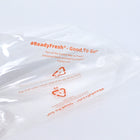 9" x 8" + 5"BG, 2.6 mil, #ReadyFresh® Clear Grab-n-Go Zipper Pouch, 250/CS