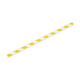 0.248" x 7.75" Jumbo Straws - Black - Unwrapped