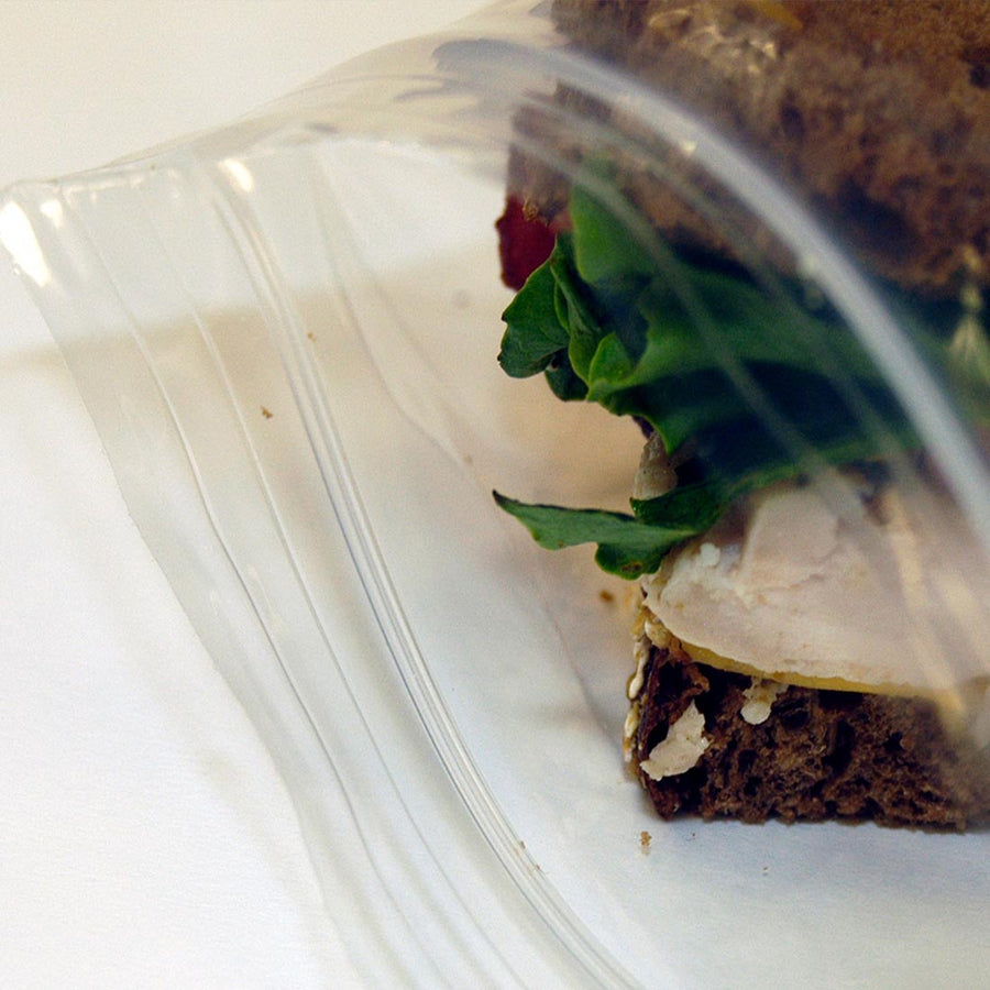 6" x 6" 1.2 mil Zipper Sandwich Bag