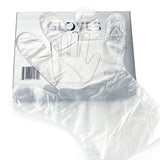 0.6 mil HDPE Embossed Gloves