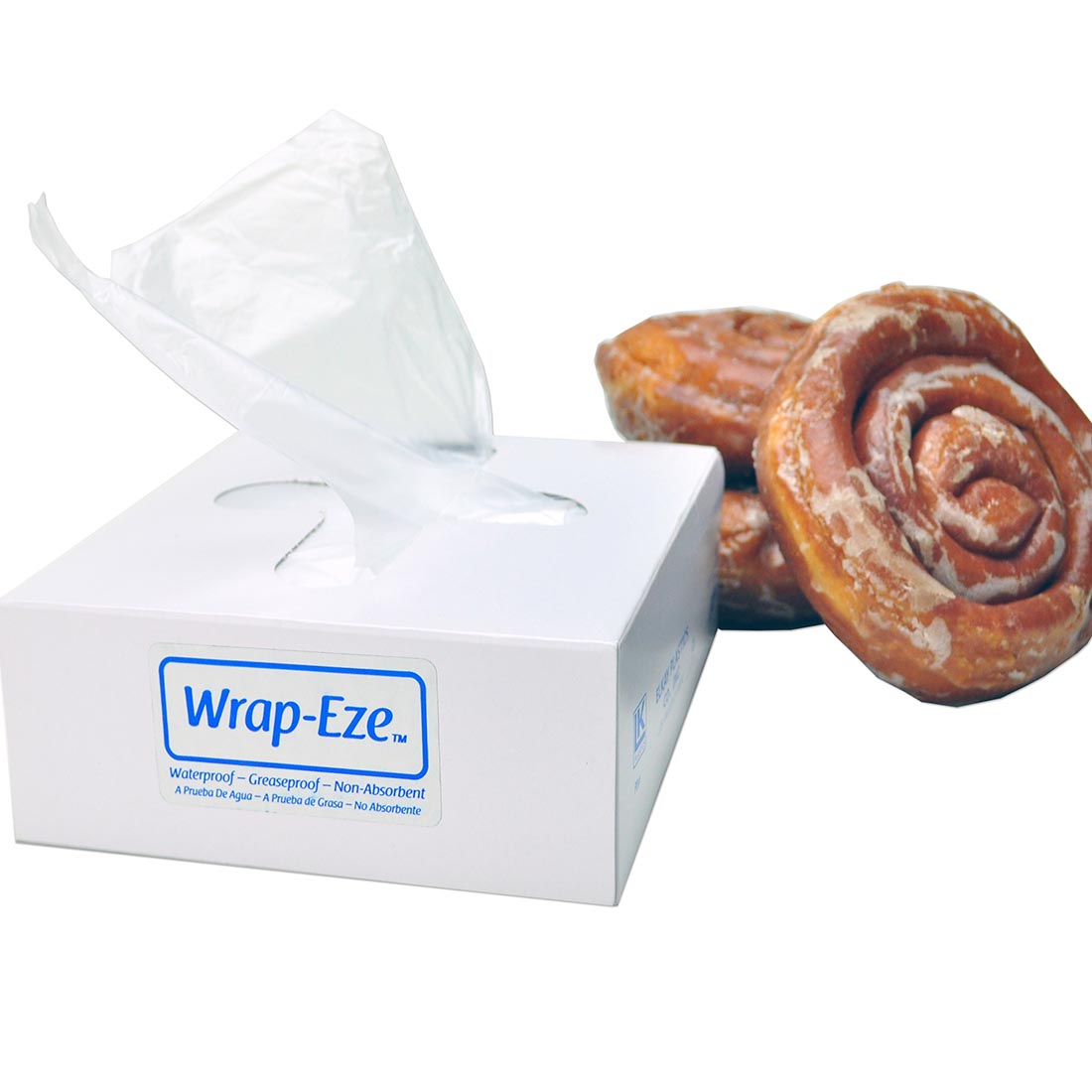 10" x 10.75" 0.45 mil Wrap-Eze® HDPE Pop-Up Sheets