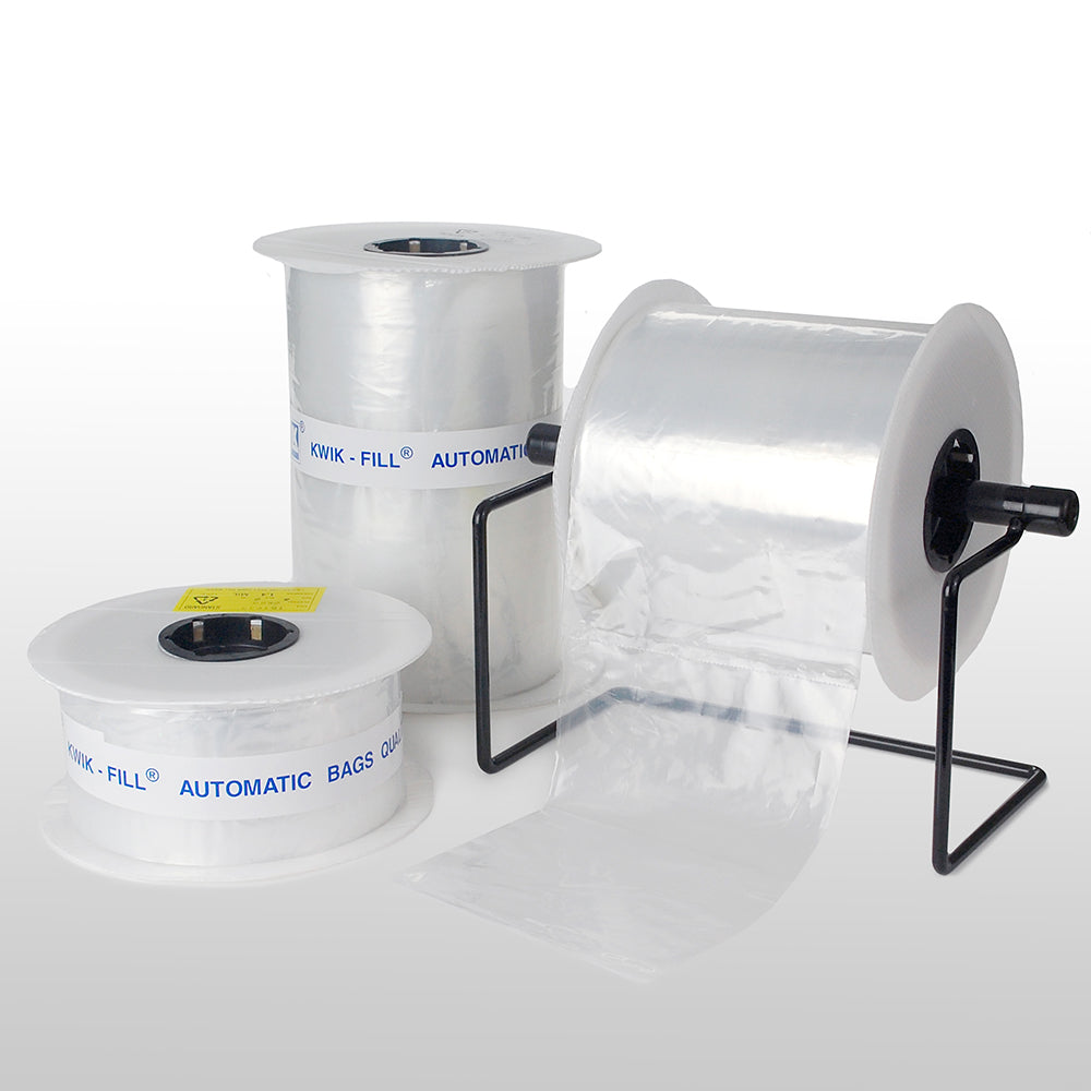 3" X 6" 1.4 mil Std gauge Kwik-Fill Pre-Opened Bags w/Vent Hole
