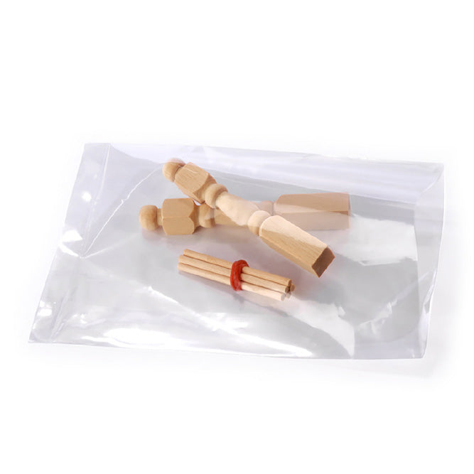 3" x 3" 1 Mil Poly Bags