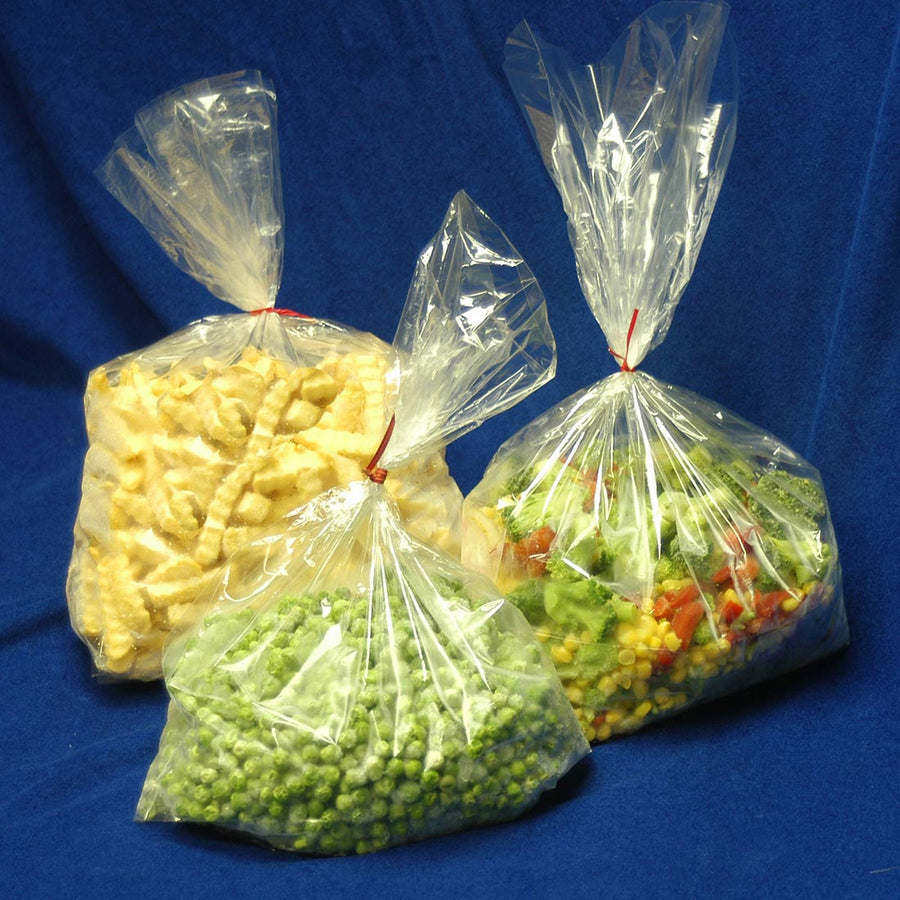 5" x 4.5" x 29" 1 mil Polypropylene Co-Extruded Side Gusset Bags