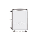5.75" x 7.75" 1.5 mil Polypropylene Flat Bags