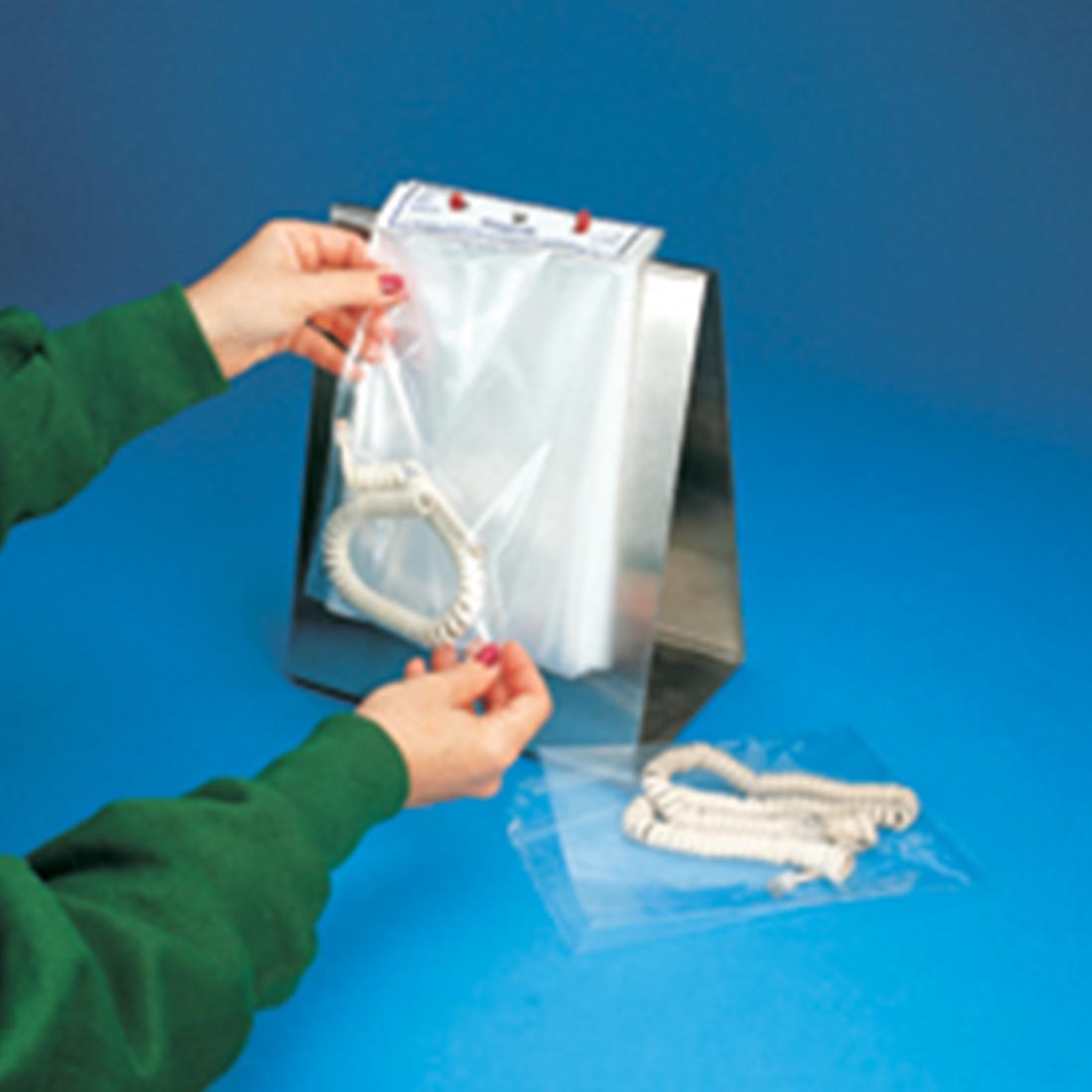 3" x 5" 1.5 mil LDPE Header Pak® Bags