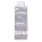8" x 22" + 3"BG + 1.5"LP 0.8 mil Polypropylene Co-Extruded Bottom Gusset Bags on Wicket Dispenser