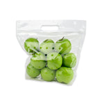 11" X 10" + 4"BG (3 lbs.) 2.5 mil Polypropylene Slide Seal Vented Produce Pouches