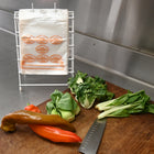 6.5" x 7" + 1.75"LP + 1.75"FB 0.5 mil Portion Control Saddle Pack w/ Saturday (print in orange)
