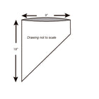 9" X 18" 3.25 mil LLDPE Tuf-R® Piping Bags