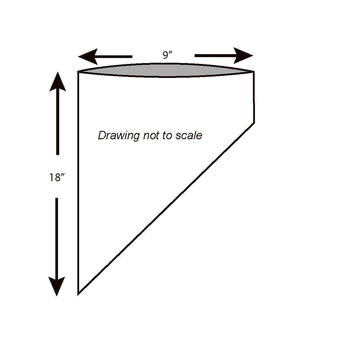 9" X 18" 3.25 mil LLDPE Tuf-R® Piping Bags