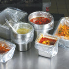 9" x 14" 1 mil Poly-Nylon Pan Liners -- Two Quart Round