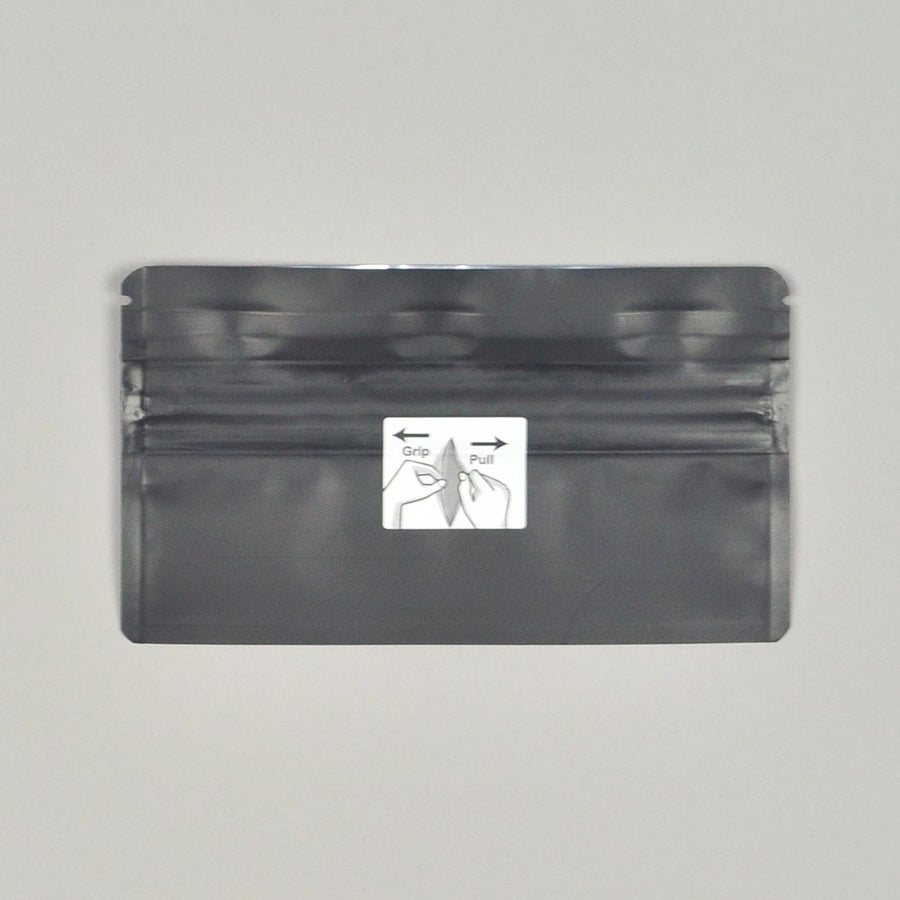 5.7" x 2.88" 4.8 mil Child-Resistant Pre-RL Pouches - Black