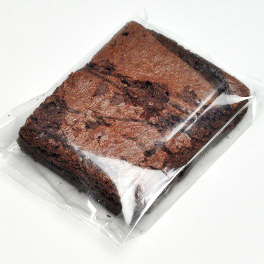 5" x 5" + 1"BG + 1.5"LP 1.5 mil Polypropylene Lip and Tape Cookie Bag
