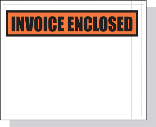 4.5" x 5.5" Invoice Enclosed Banner Envelopes
