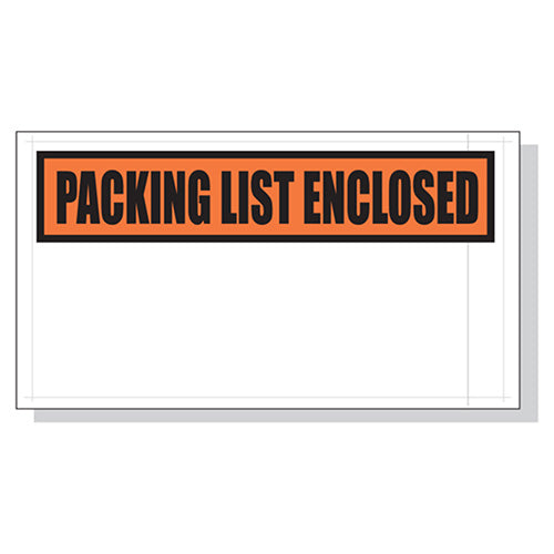 5.5" x 10" Packing Slip Enclosed Banner Envelopes